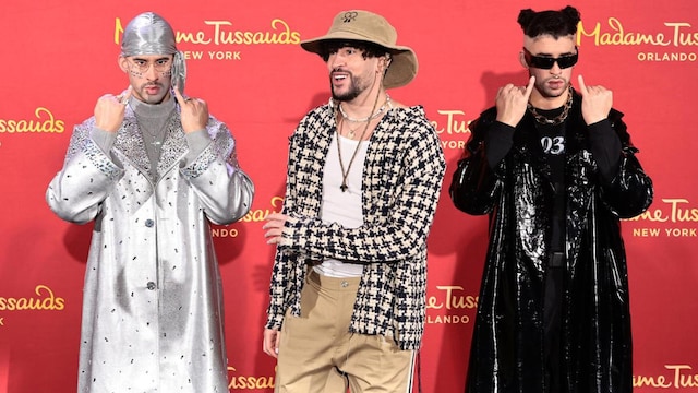 Bad Bunny honored with two new wax figures at Madame Tussauds