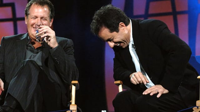 Garry and good friend Jerry Seinfeld
<br>
Photo: Getty Images
