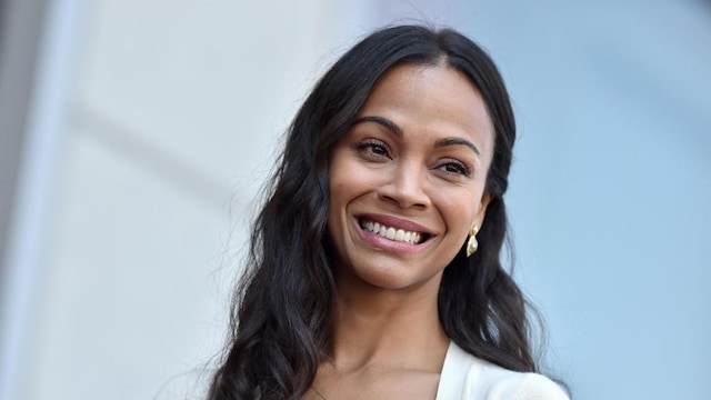 Zoe Saldana Honored With A Star On The Hollywood Walk Of Fame