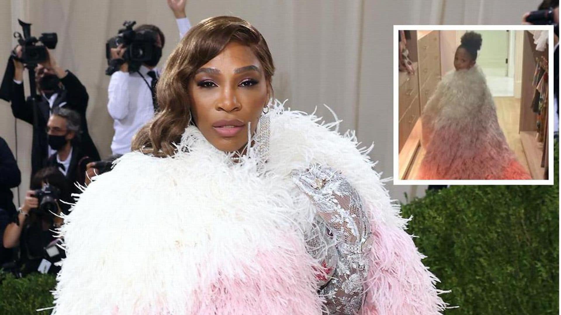 Who wore it best? Serena Williams’ daughter Olympia wears her Met Gala 2021 Gucci cape