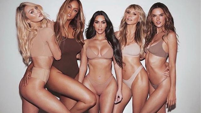 Kim Kardashian enlists iconic models for latest SKIMS photoshoot