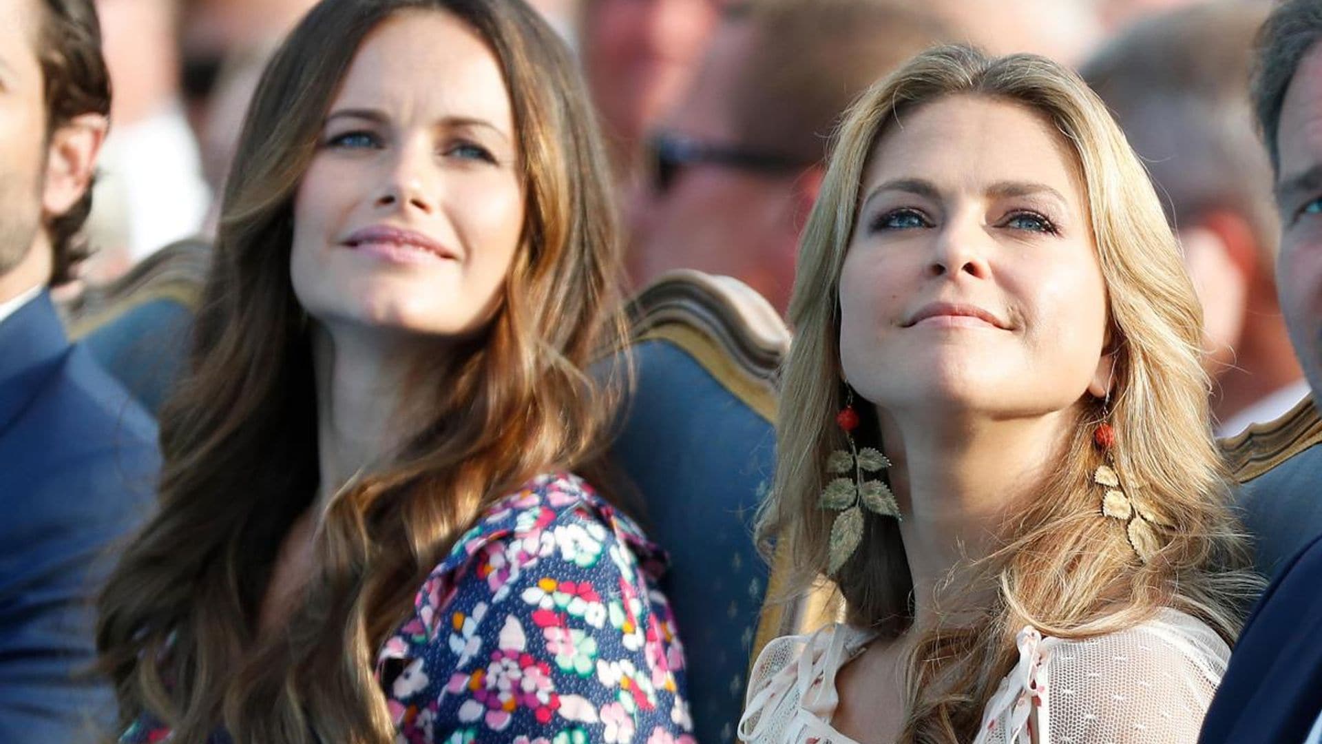 Princess Sofia and Princess Madeleine wear their wedding day tiaras in new portraits