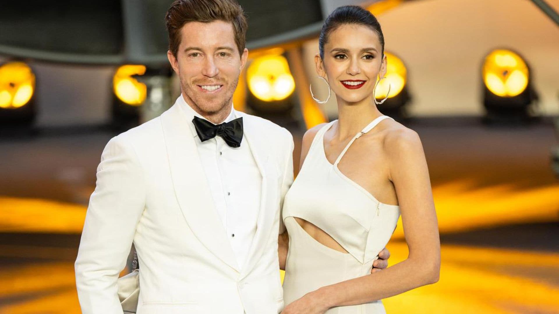 Nina Dobrev and Shaun White make stunning red carpet debut at her ex-boyfriend’s premiere