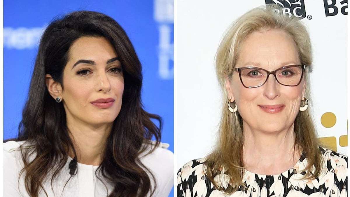 Meryl Streep is giving Amal Clooney Press Freedom Award
