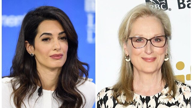 Amal Clooney and Meryl Streep