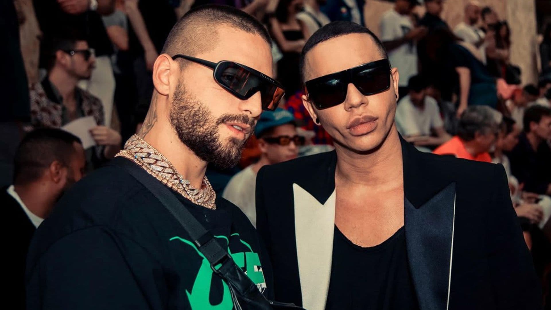 Maluma partners with Balmain to launch limited-edition ready-to-wear and sneakers line