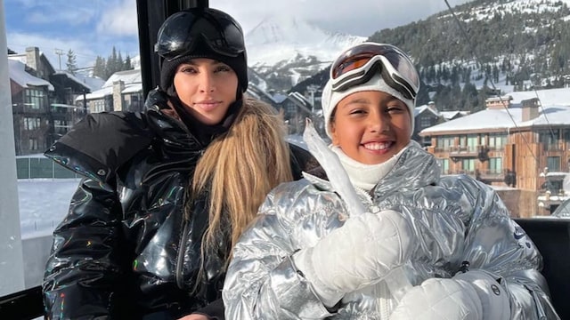 Kim Kardashian spends quality time with her kids during ski trip Check out their matching outfits