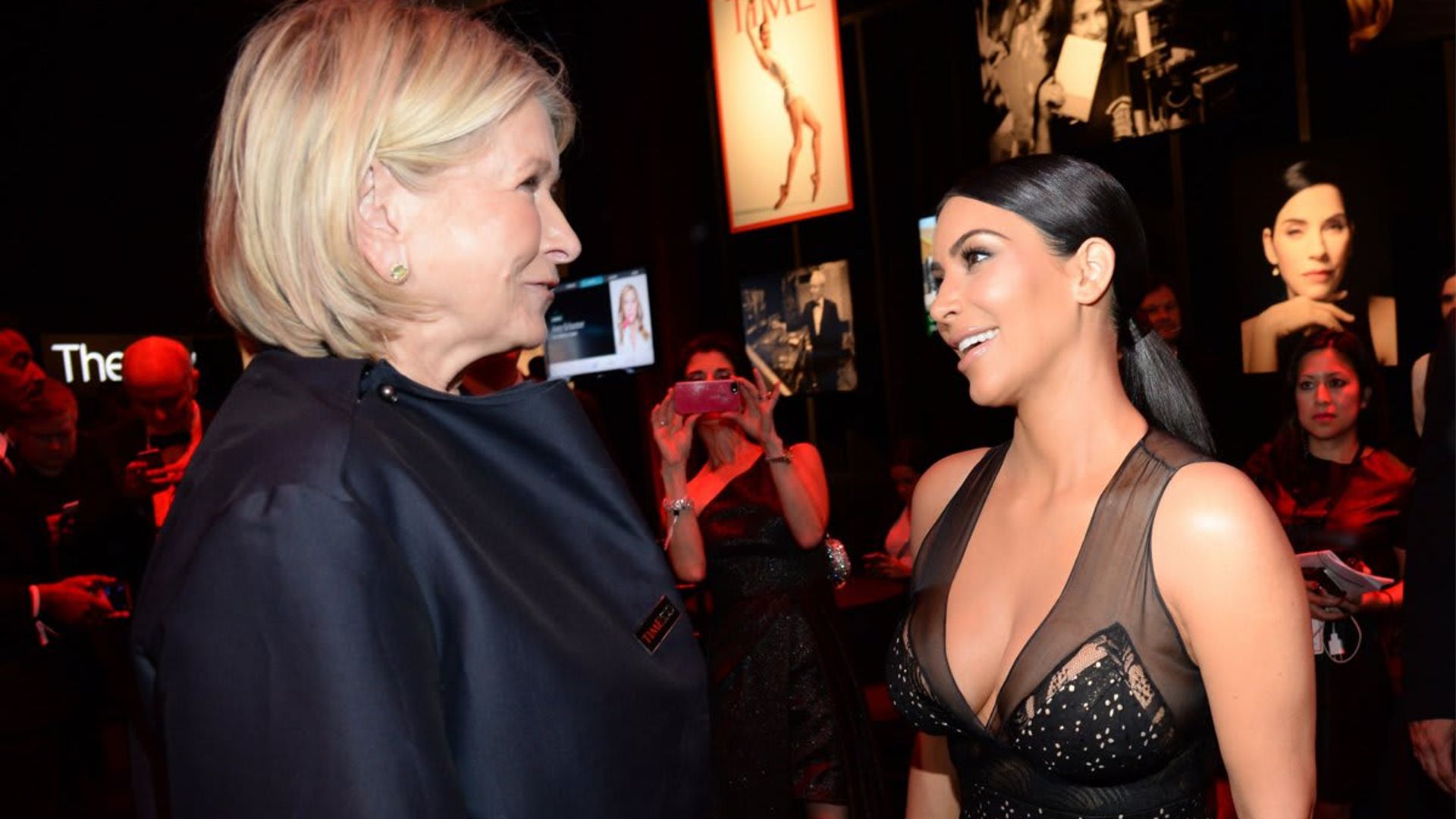 Kim Kardashian freaked out when Martha Stewart told her she loves SKIMS