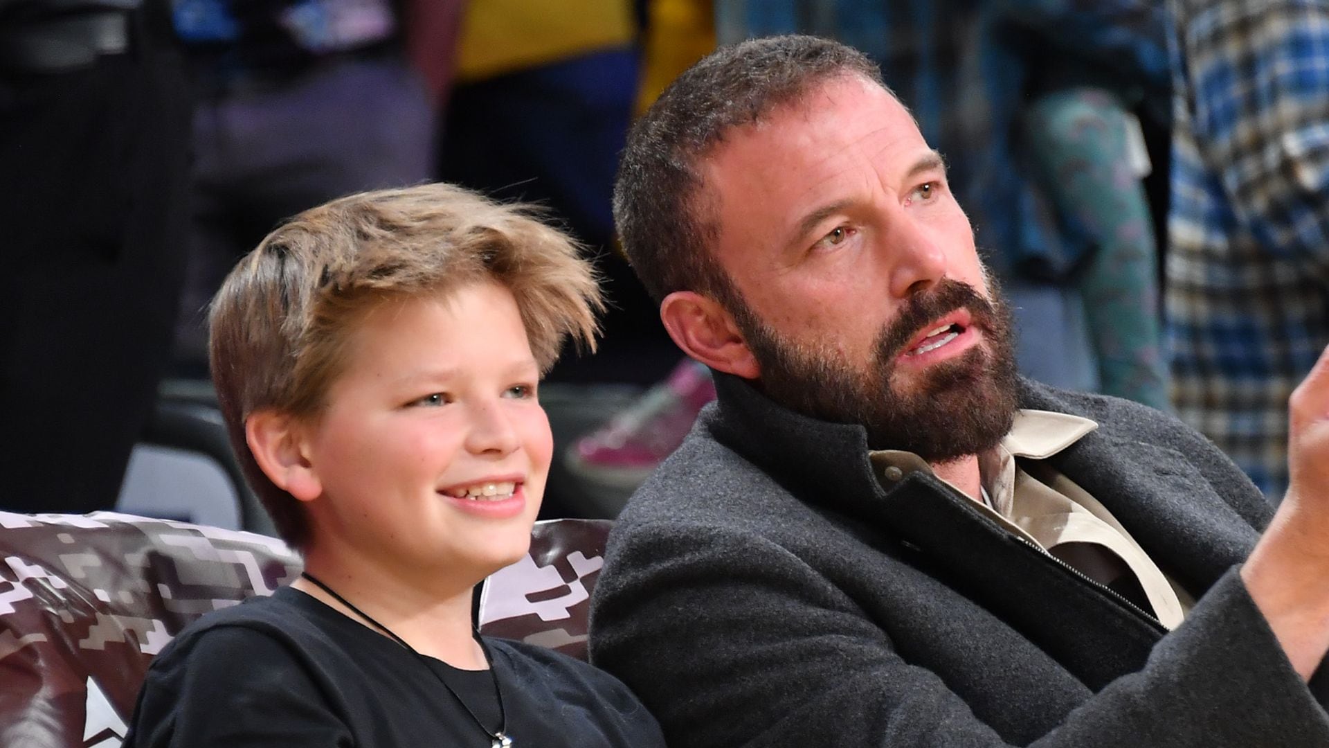 Ben Affleck and Samuel are the best duo on a Santa Monica shopping trip