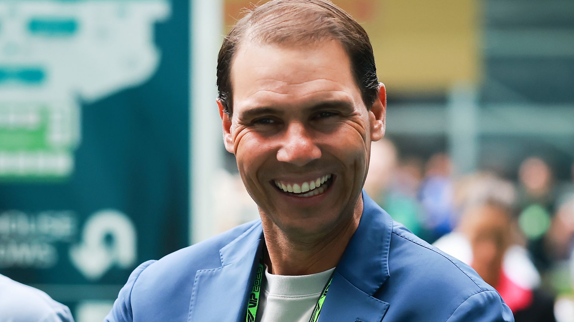 Nadal was one of the guests at this year's Miami Grand Prix
