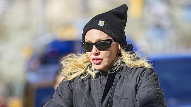 Madonna Shows Off Her Street Style During a Morning Ride in Central Park