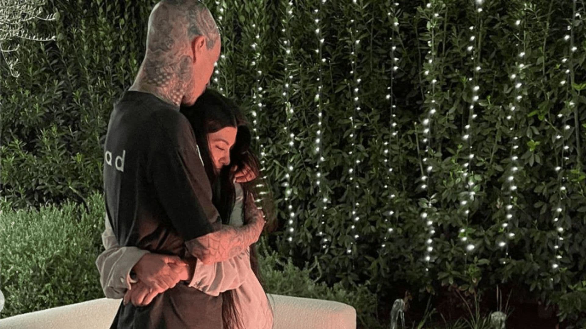 Travis Barker once again declared his love for Kourtney Kardashian
