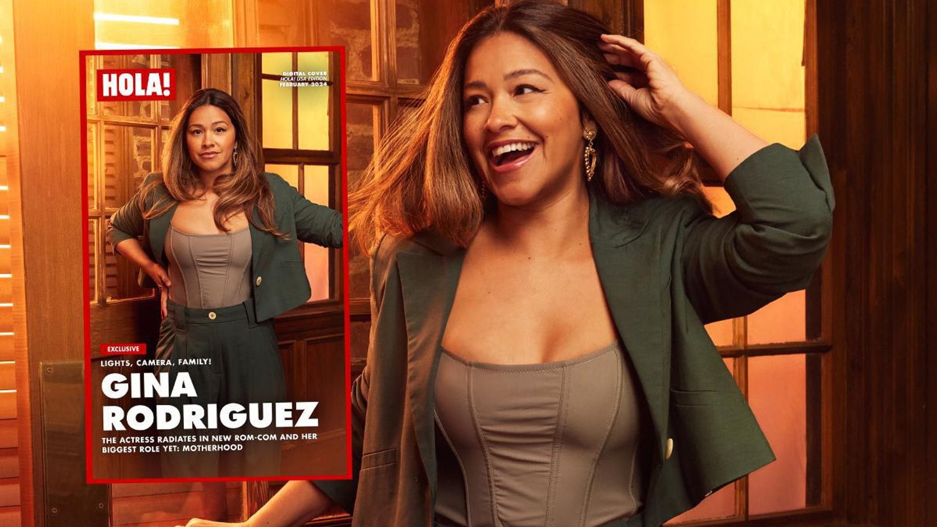 Gina Rodriguez radiates in new rom-com and her biggest role yet: motherhood