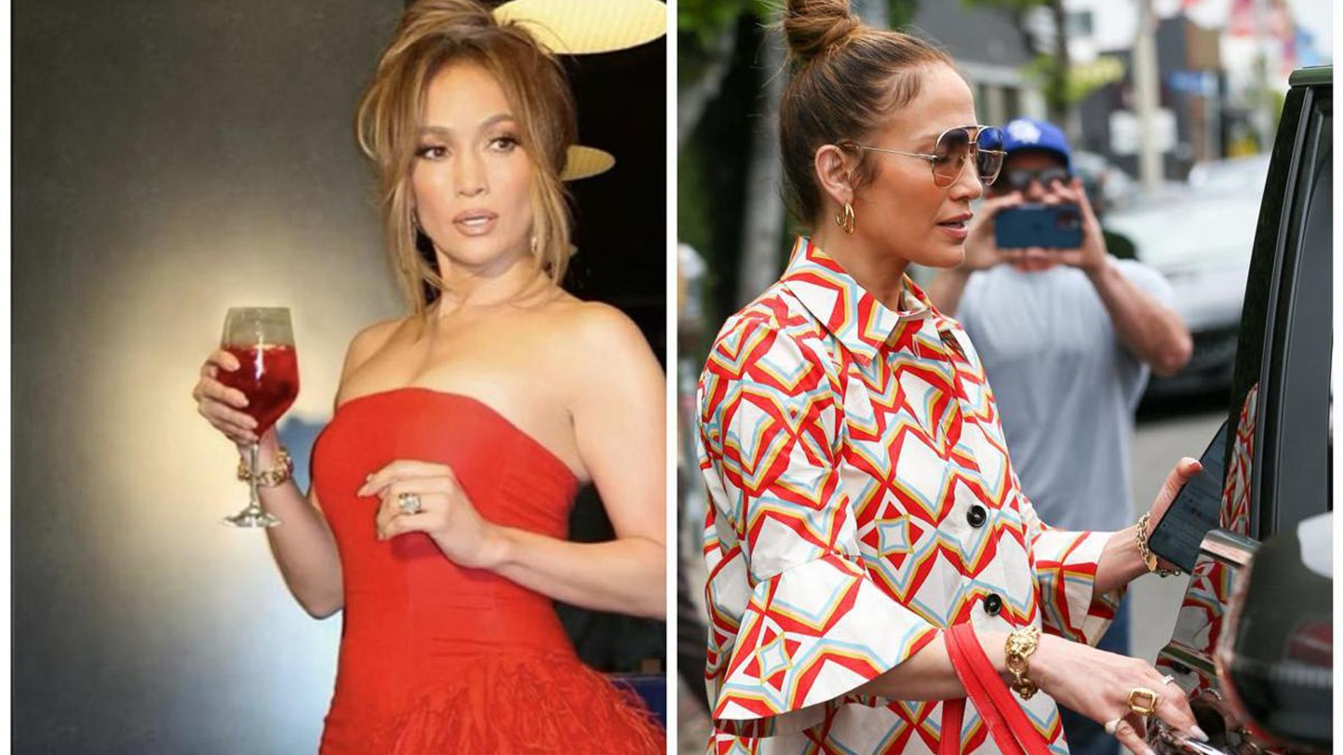 Jennifer Lopez masters the day-to-night look: Chic ensemble to sultry minidress