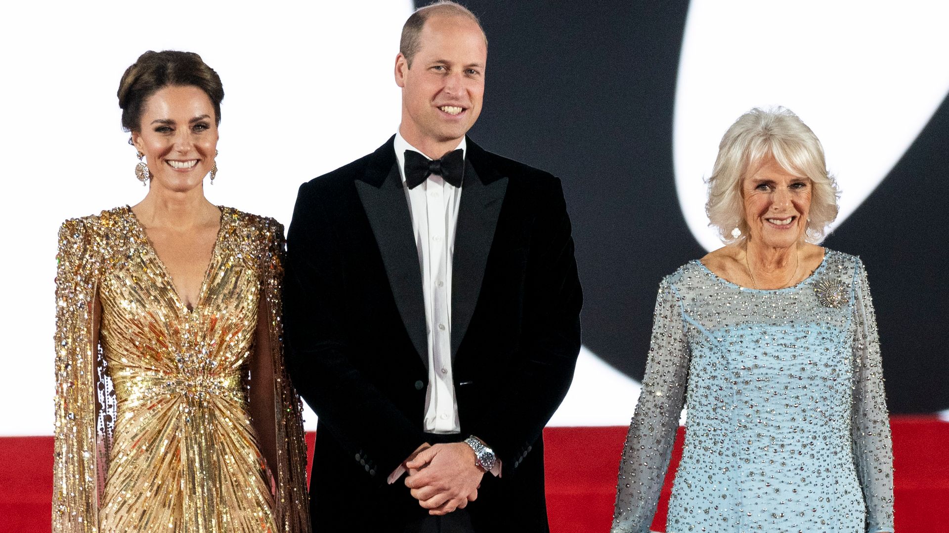 The Prince and Princess of Wales share a message for Queen Camilla
