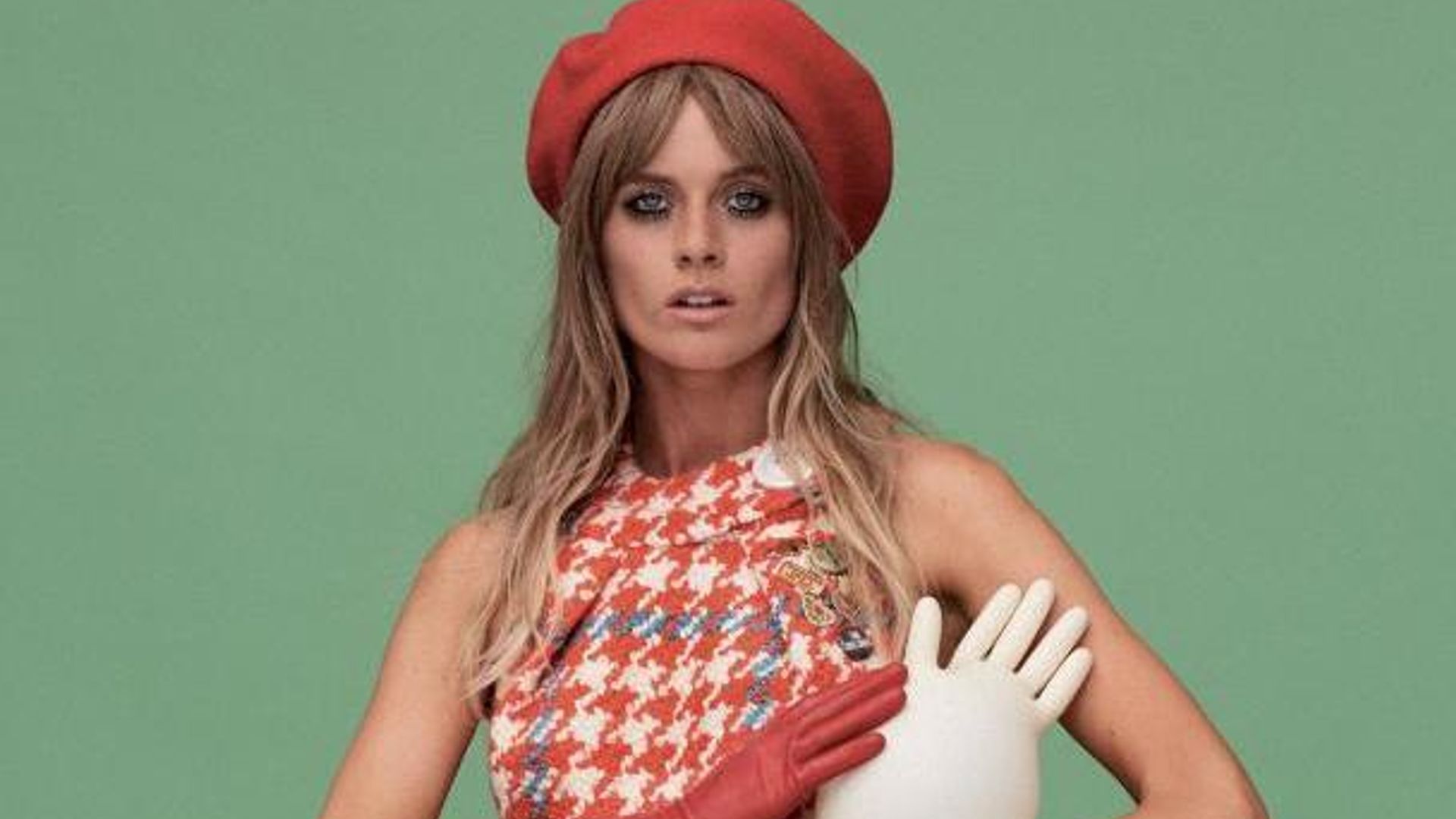 Cressida Bonas stuns in Twiggy inspired fashion shoot