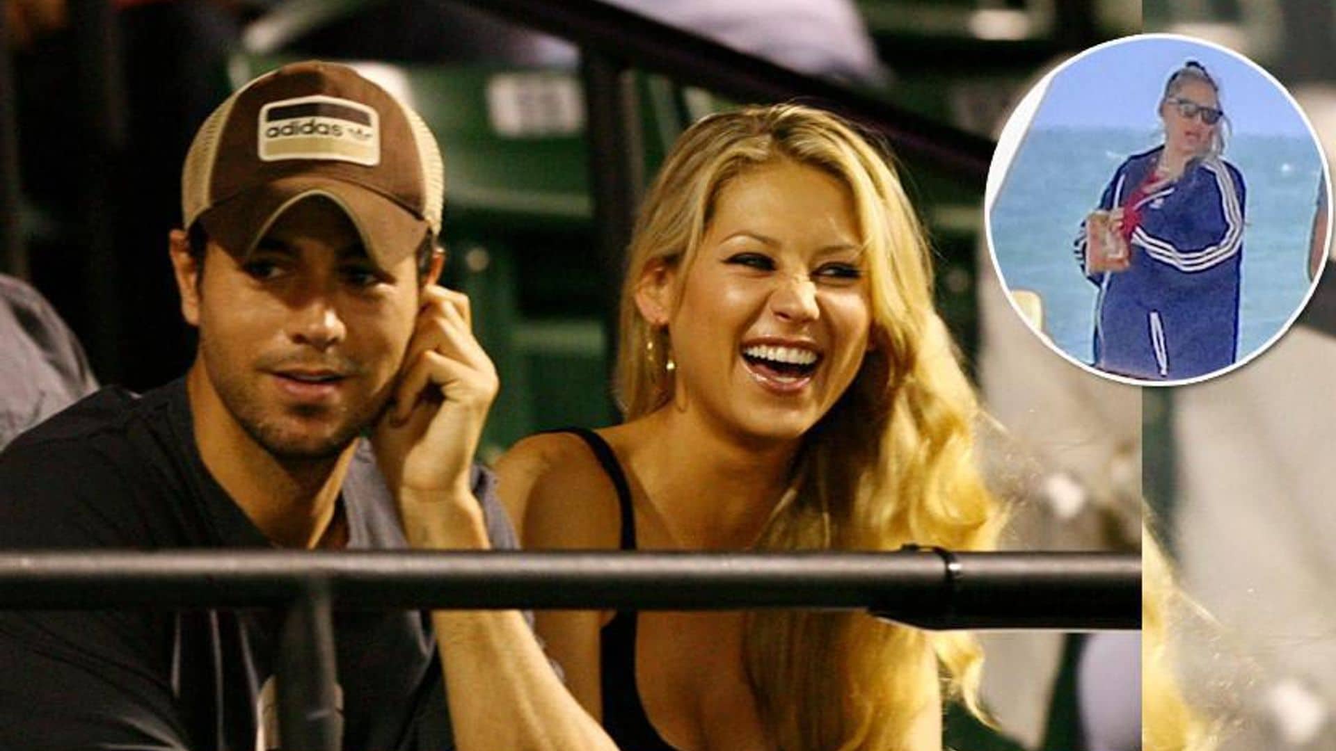 First look: Anna Kournikova's baby bump - the cute pics that confirmed her and Enrique Iglesias' news
