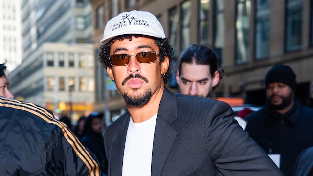 First look at Bad Bunny on 'Caught Stealing'