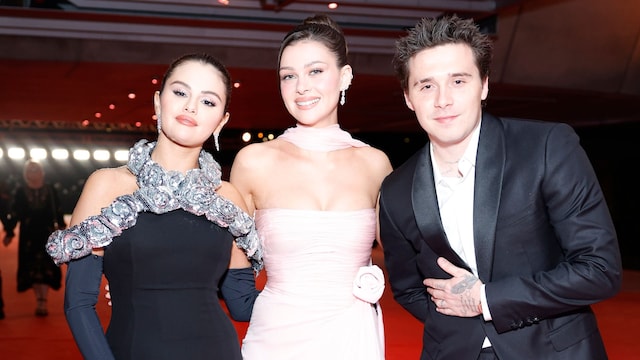 Selena Gomez, Nicola Peltz Beckham and Brooklyn Peltz Beckham attend the Academy Museum of Motion Pictures 3rd Annual Gala Presented by Rolex at Academy Museum of Motion Pictures on December 03, 2023 in Los Angeles, California. (Photo by Stefanie Keenan/Getty Images for Academy Museum of Motion Pictures)