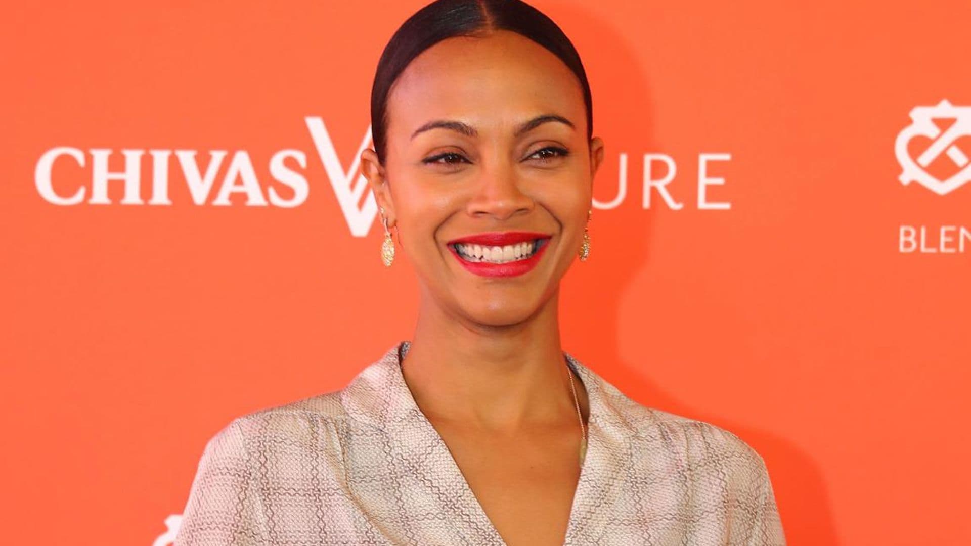 Zoe Saldana finds Iron Man inside her freezer
