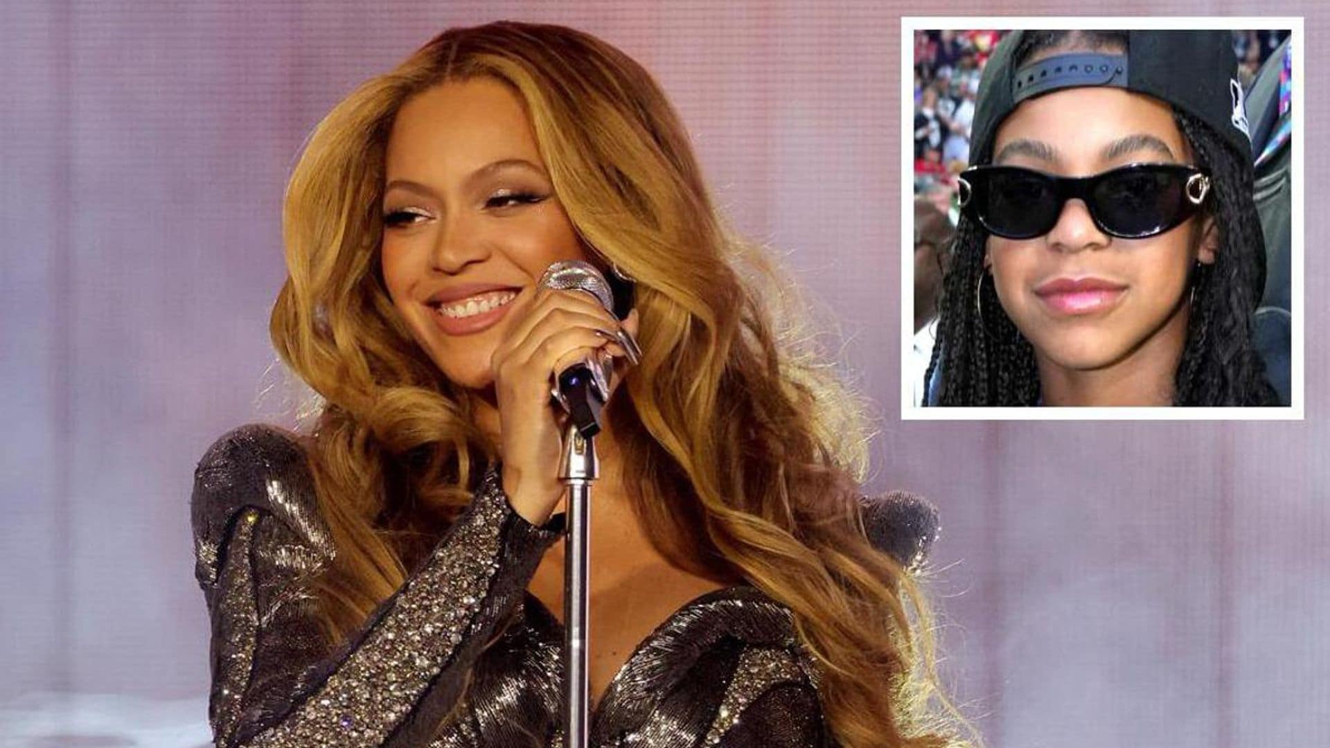 Beyoncé brings out Blue Ivy to perform in front of 80,000 people in Paris, France
