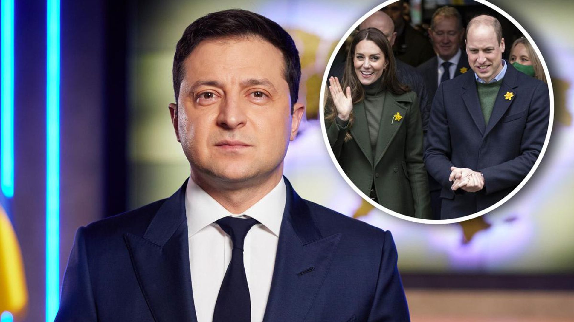 Ukrainian President Zelensky is ‘grateful’ for Prince William and Kate’s support