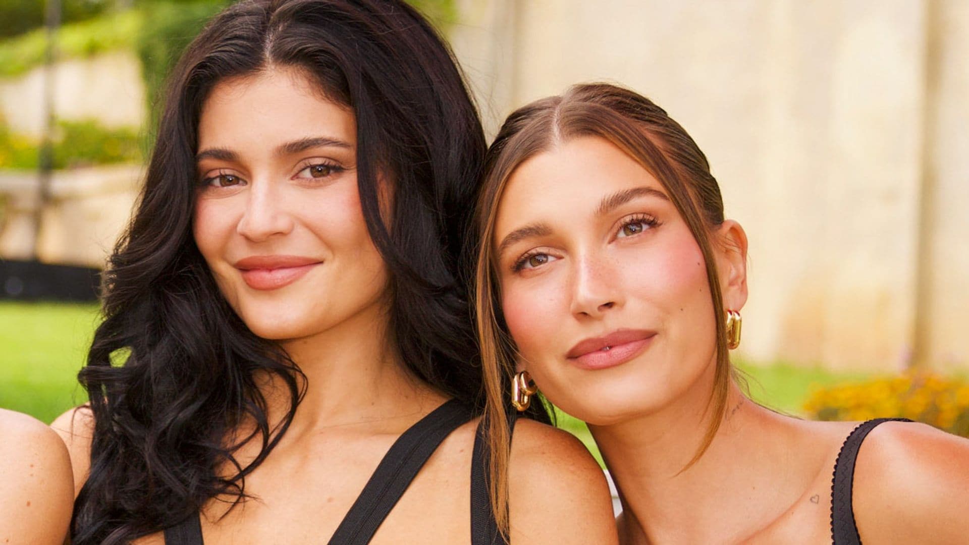 Hailey Bieber comforts Kylie Jenner during emotional moment in LA after release of new song