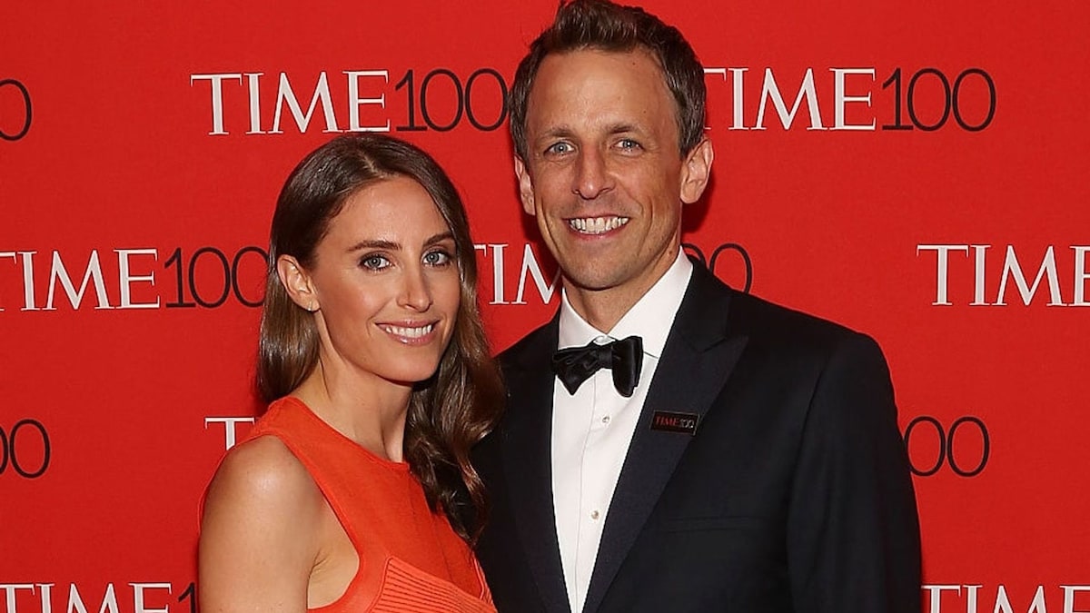 Seth Meyers and wife Alexi Ashe first child — a son!(01)