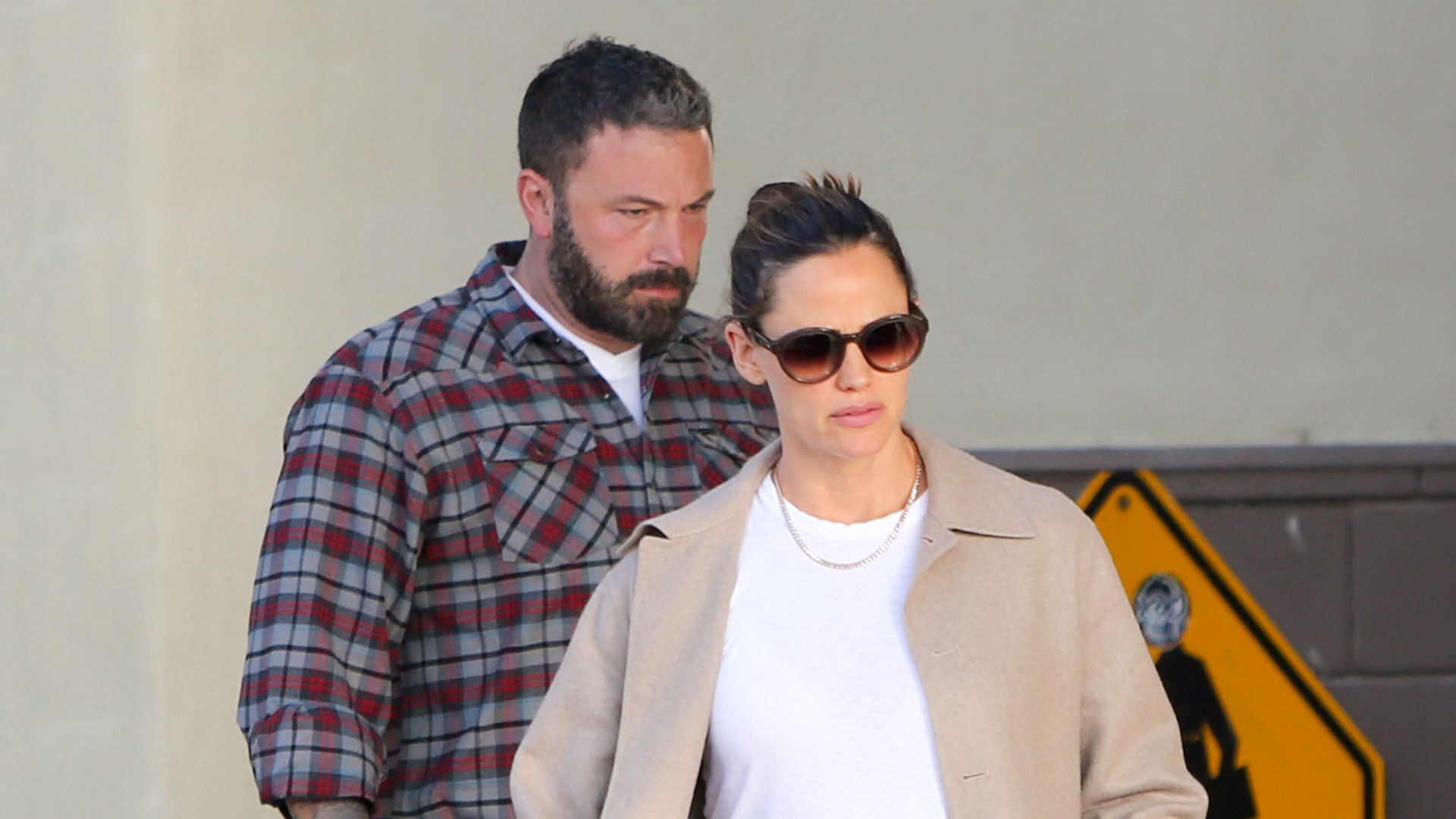 Jennifer Garner and Ben Affleck are seen on November 08, 2018 in Los Angeles, California
