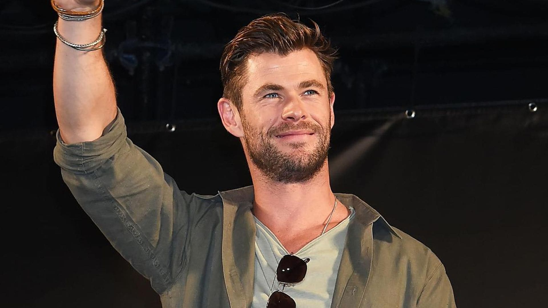 Chris Hemsworth partners up with Mark Bezos for fitness app