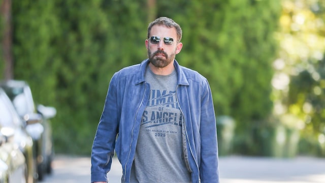 Ben Affleck is seen in Los Angeles, California.