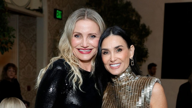 Cameron Diaz and Demi Moore at Elle's 2024 Women in Hollywood