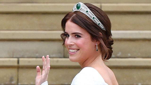 Princess Eugenie Zac Posen wedding gown from royal weddign
