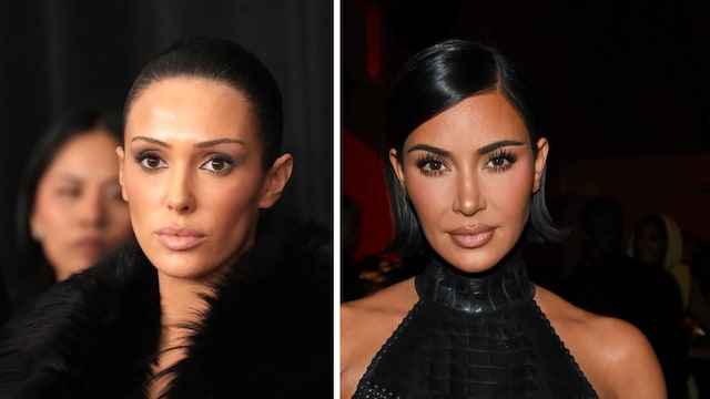 Bianca Censori and Kim Kardashian
