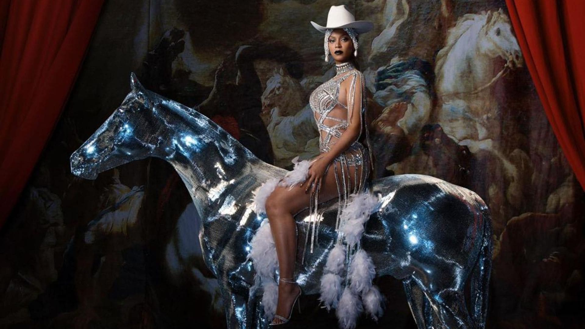 Beyoncé wears a custom-made outfit by a Dominican fashion designer for her ‘Renaissance’ album cover
