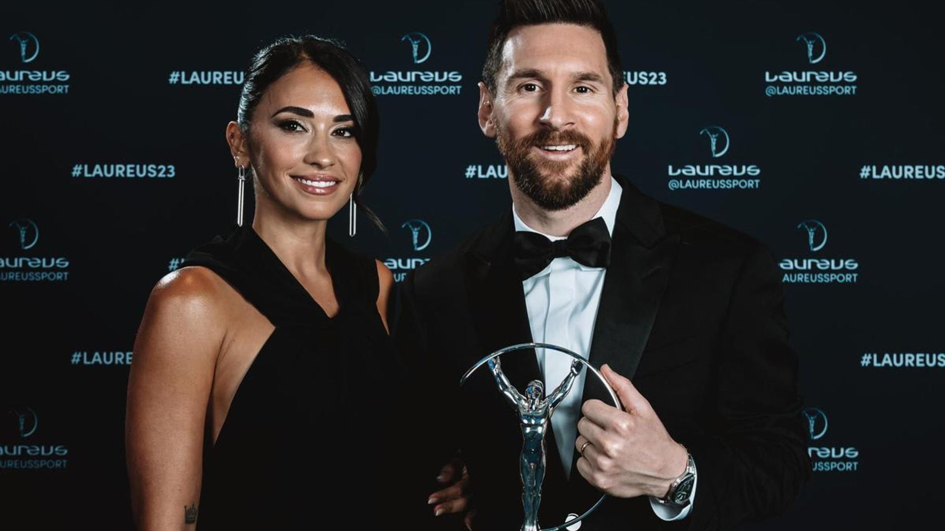 Antonela Roccuzzo and Lionel Messi party with Inter Miami at famous bash
