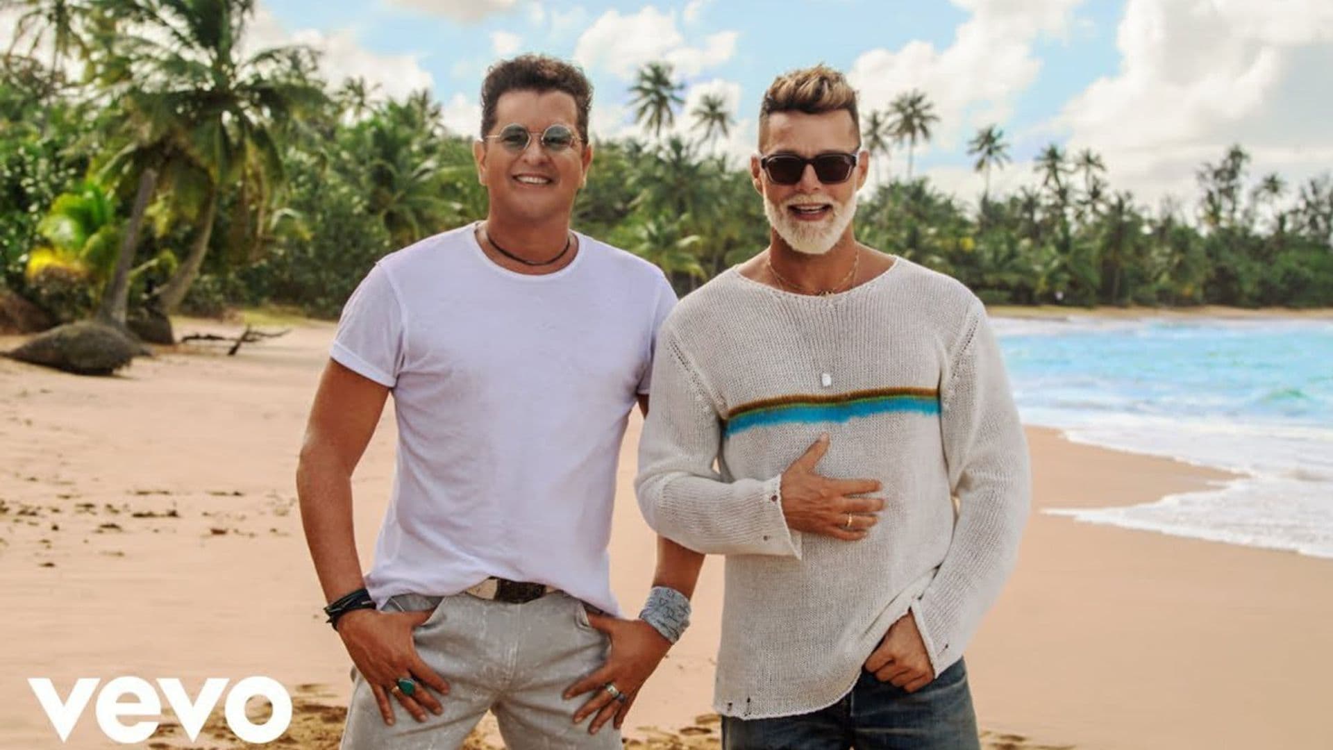 Carlos Vives and Ricky Martin unite for their first collaboration ever, “Canción Bonita”