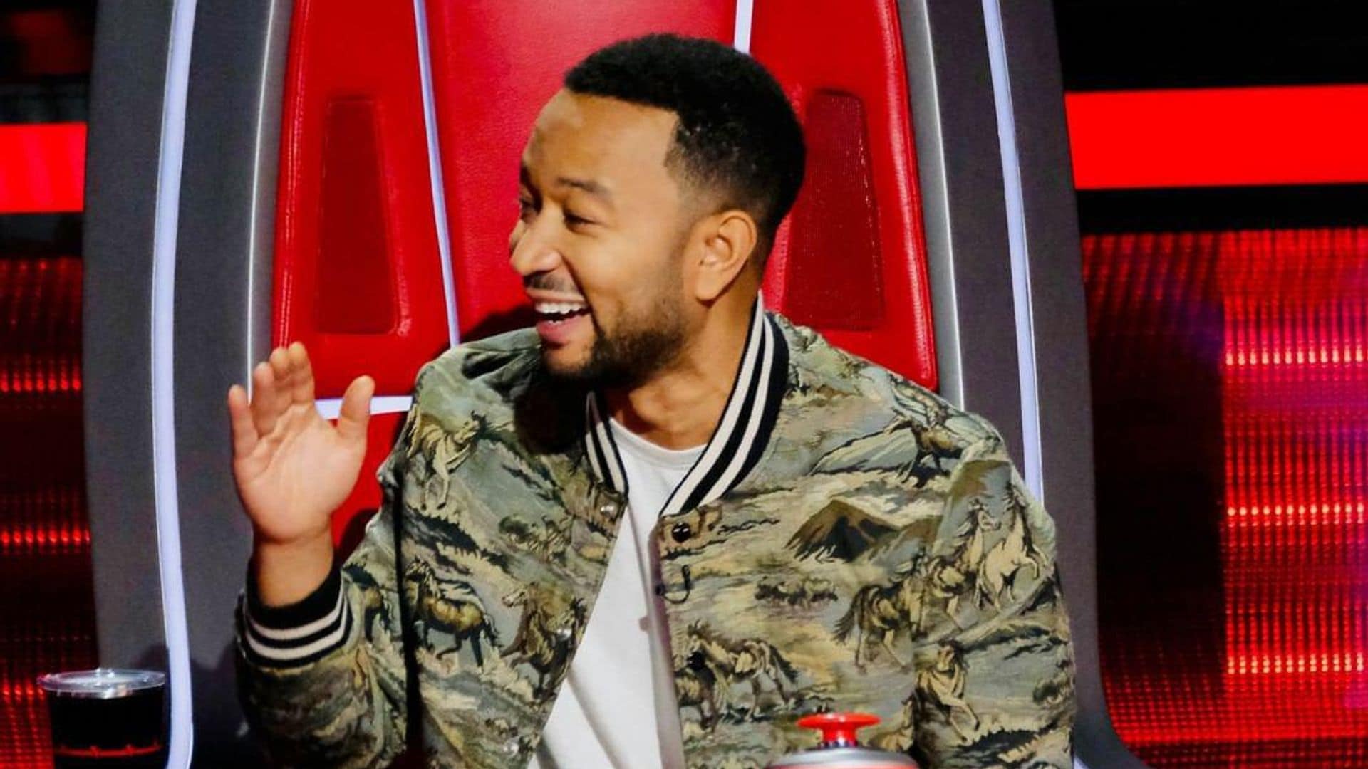John Legend gets emotional after ‘Voice’ contestant dedicates song to him and Chrissy Teigen
