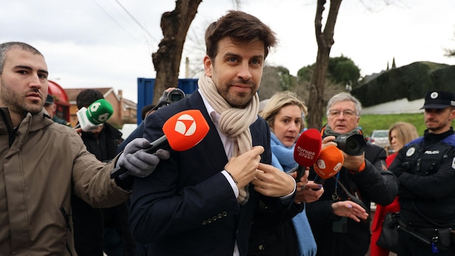 
Former FC Barcelona footballer and businessman Gerard Piqué appears before Court of First Instance and Investigation No. 4 of Majadahonda. 