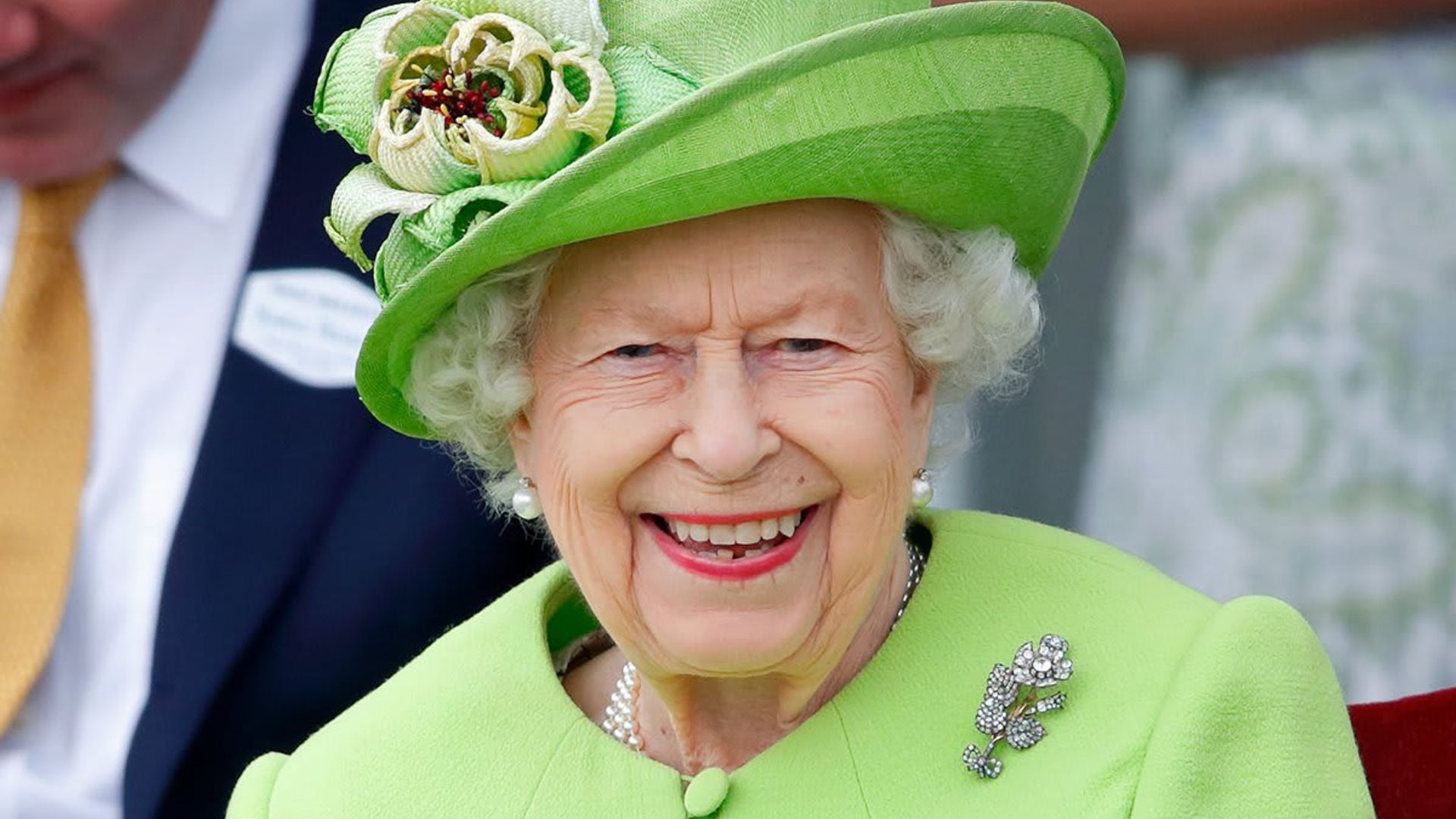 Queen Elizabeth steps out for double christening of her great-grandsons