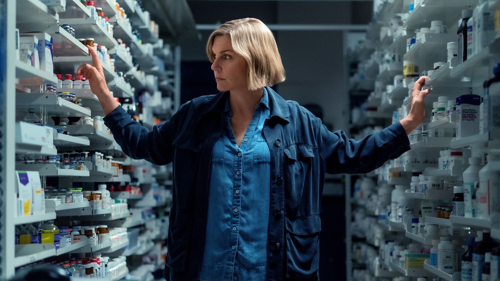 Rhea Seehorn in "Pluribus"