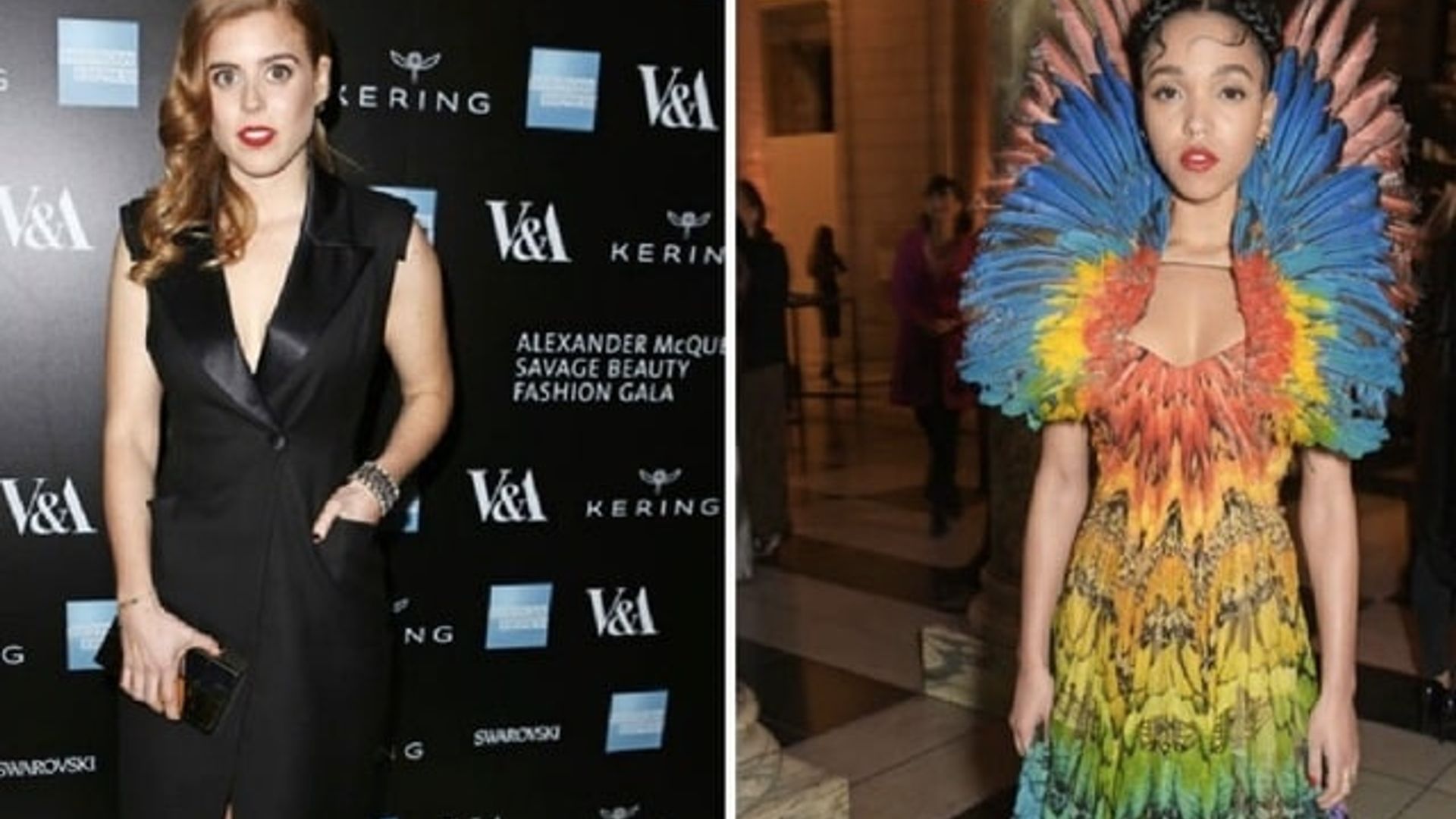 Princess Beatrice and FKA Twigs dazzle at Alexander McQueen Gala