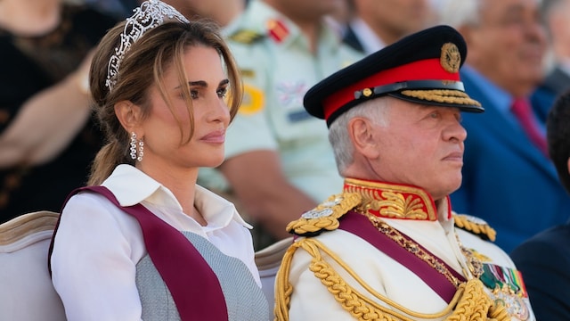 Queen Rania and King Abdullah 