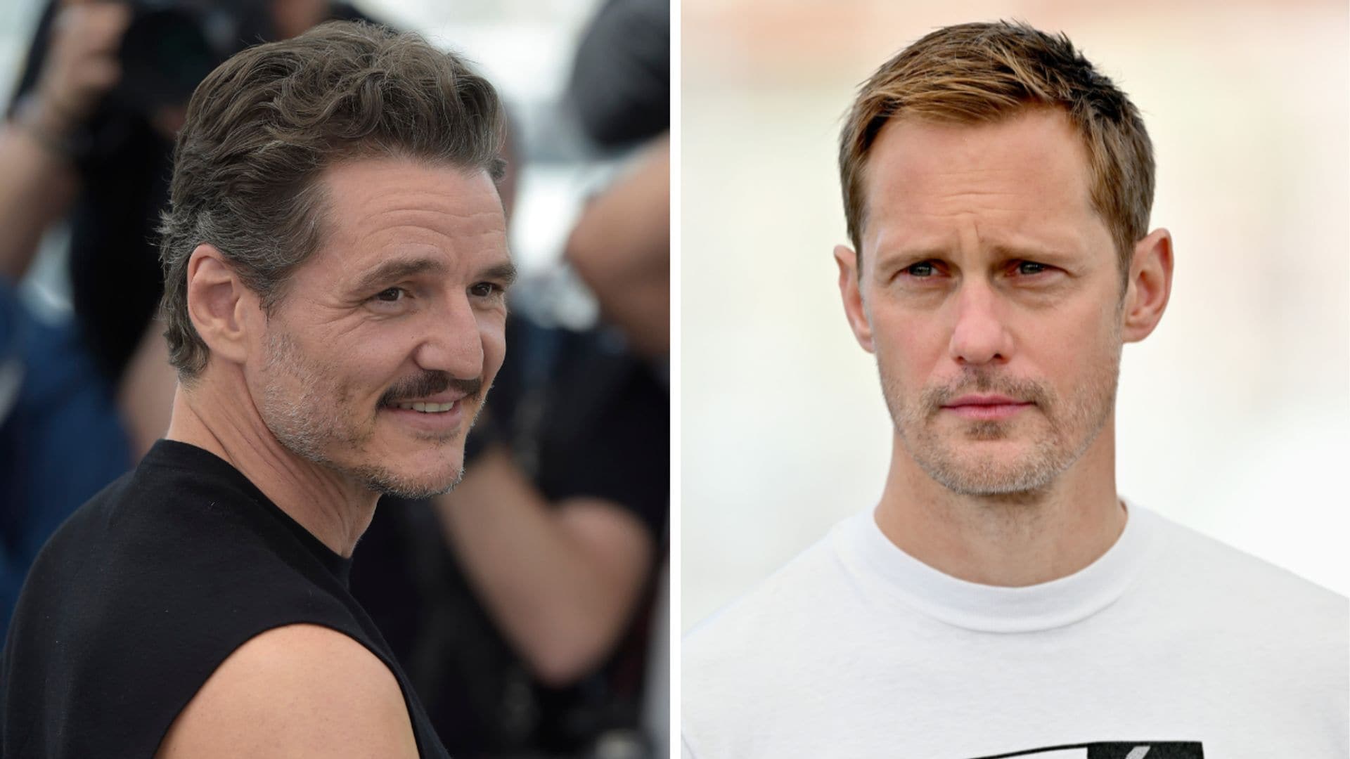 Pedro Pascal and Alexander Skarsgard's Cannes kiss goes viral