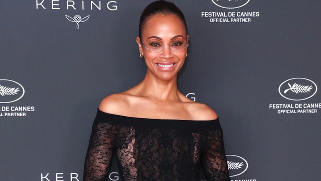 Women in Motion with Zoe Saldana - The 77th Annual Cannes Film Festival