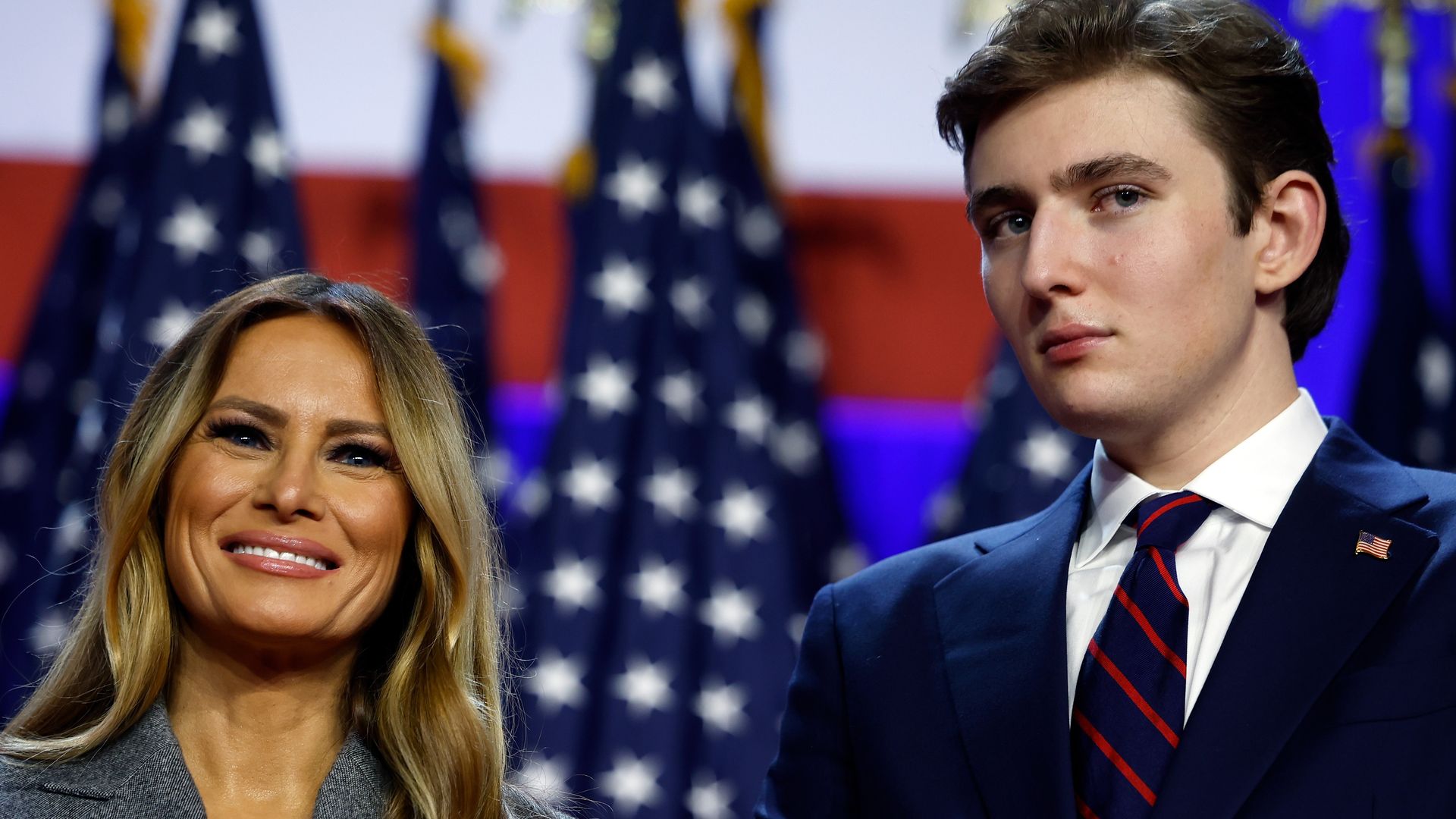 Melania Trump reflects on raising Barron in rare Mother's Day moment