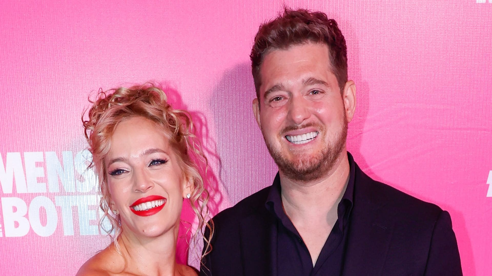 Michael Bublé proudly beams with love at Luisana Lopilato's big night 