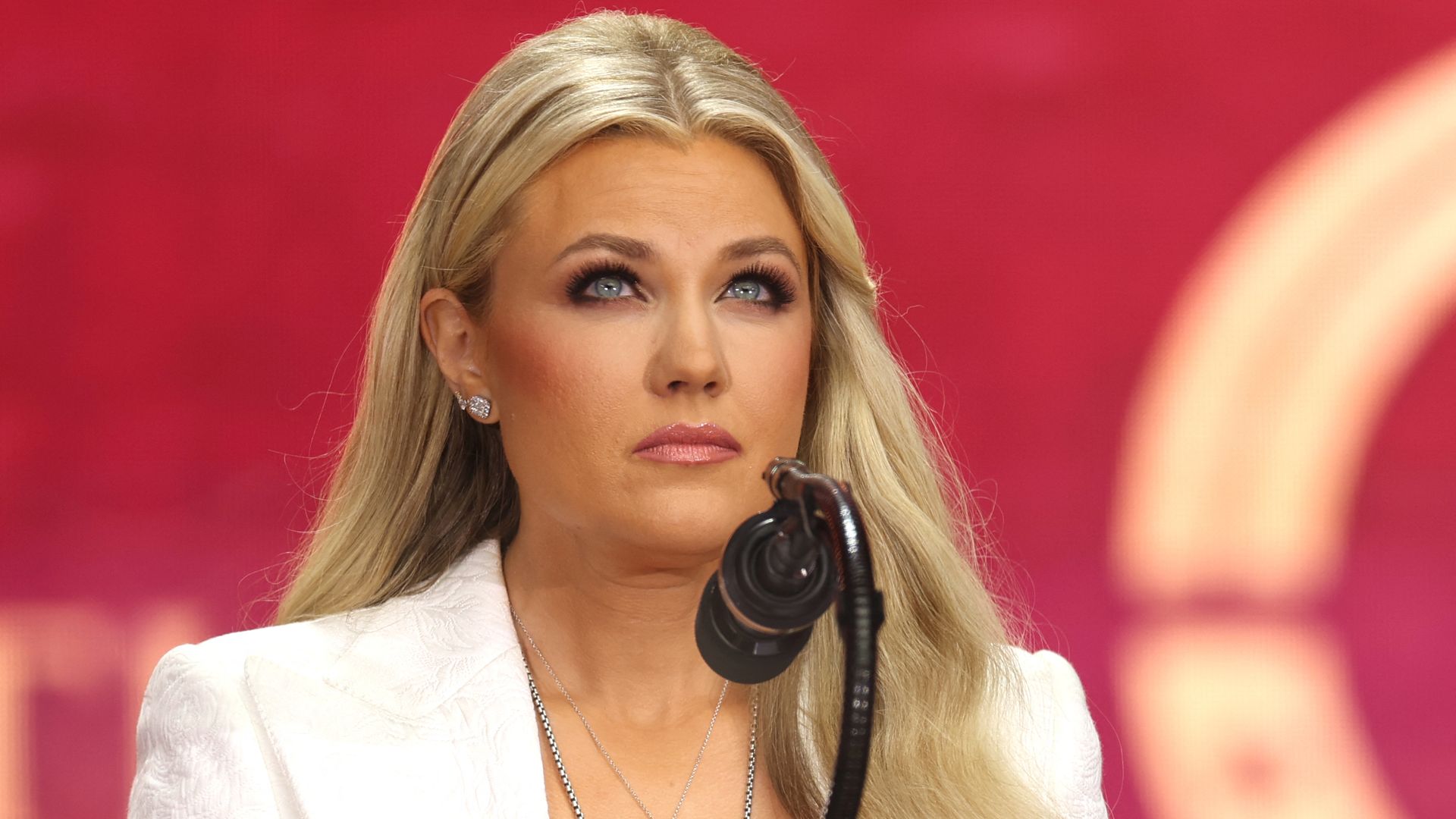 Erika Kirk breaks silence on viral onstage hug with JD Vance at Turning