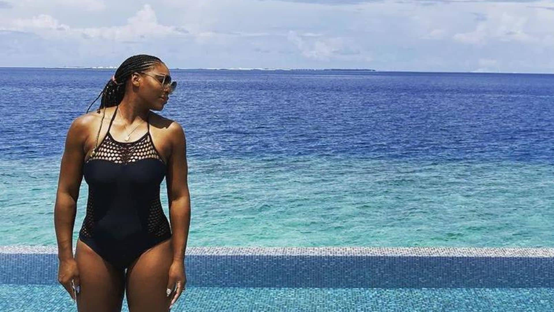 Serena Williams shows off her insane bikini body in teeny swimsuit