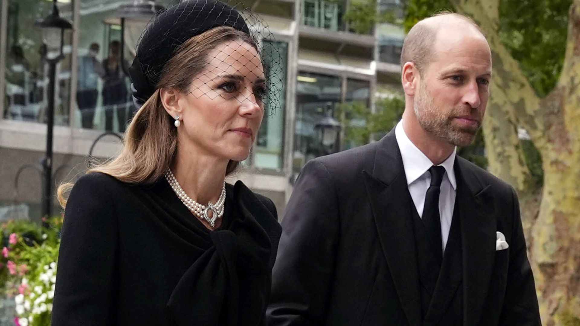 The Prince and Princess of Wales join royal family at the Duchess of Kent's  funeral